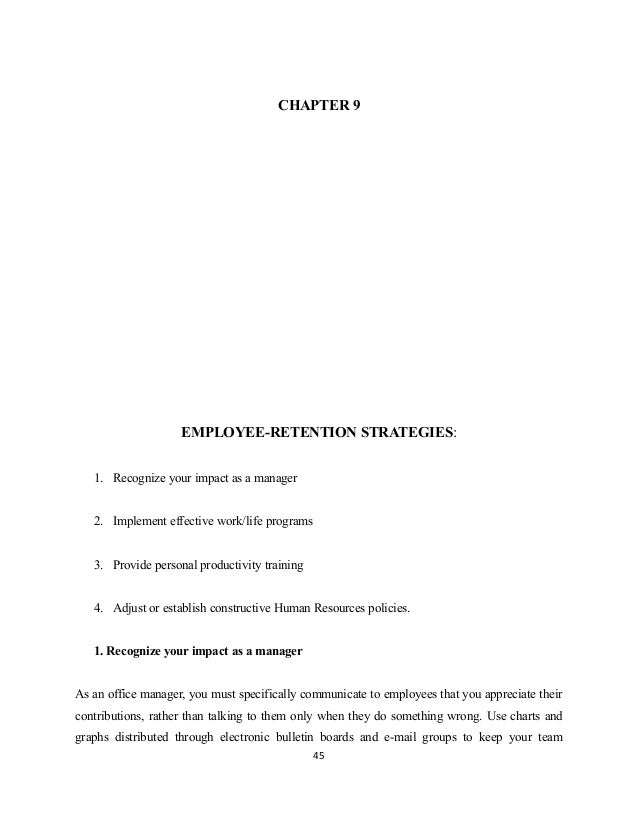 data analysis and interpretation of employee retention scope of the study of employee turnover